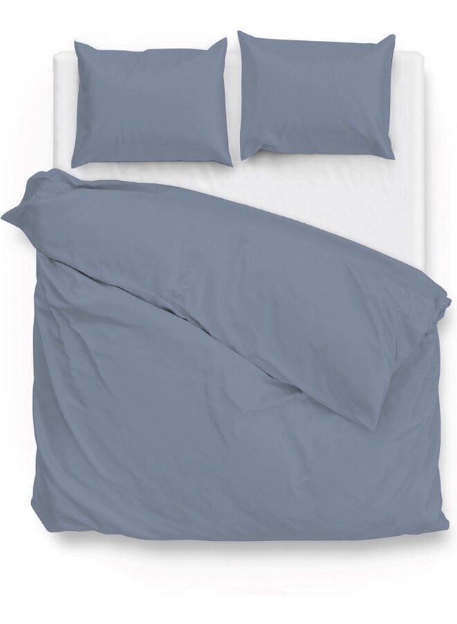 Dekbedovertrek Satinado Licht Blauw - Katoensatijn PL1