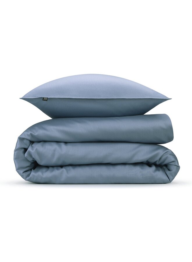 ZO! Home Dekbedovertrek Satinado Licht Blauw - Katoensatijn