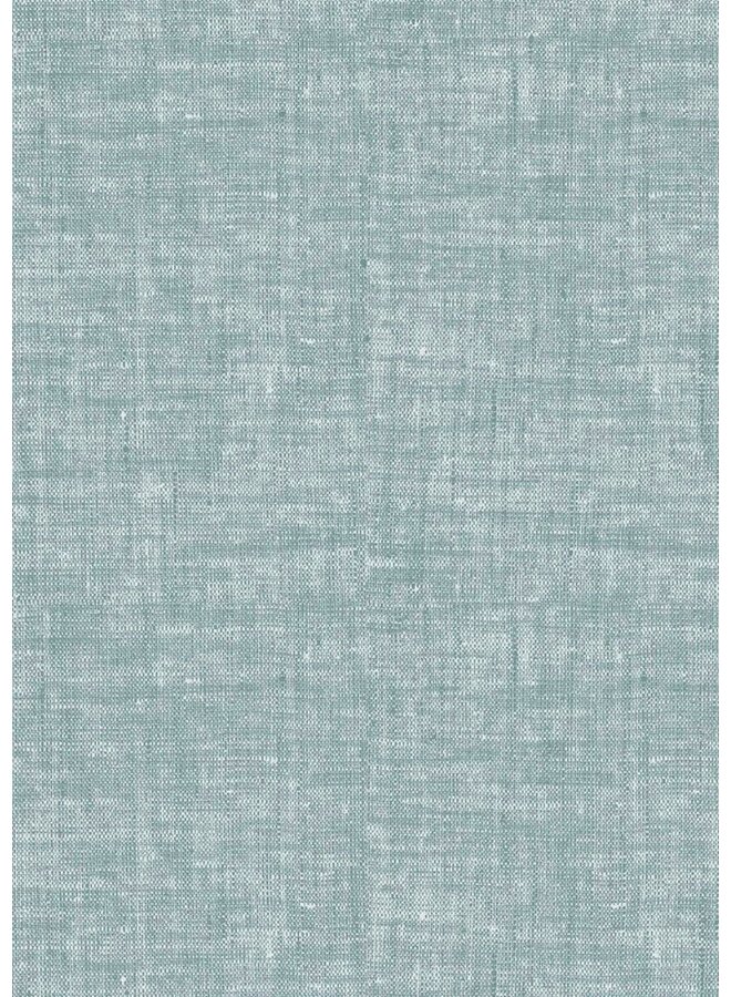 ZO! Home Dekbedovertrek Lino Steen Blauw - Katoen