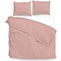 ZO! Home Dekbedovertrek Lino Shell Rood - Katoen