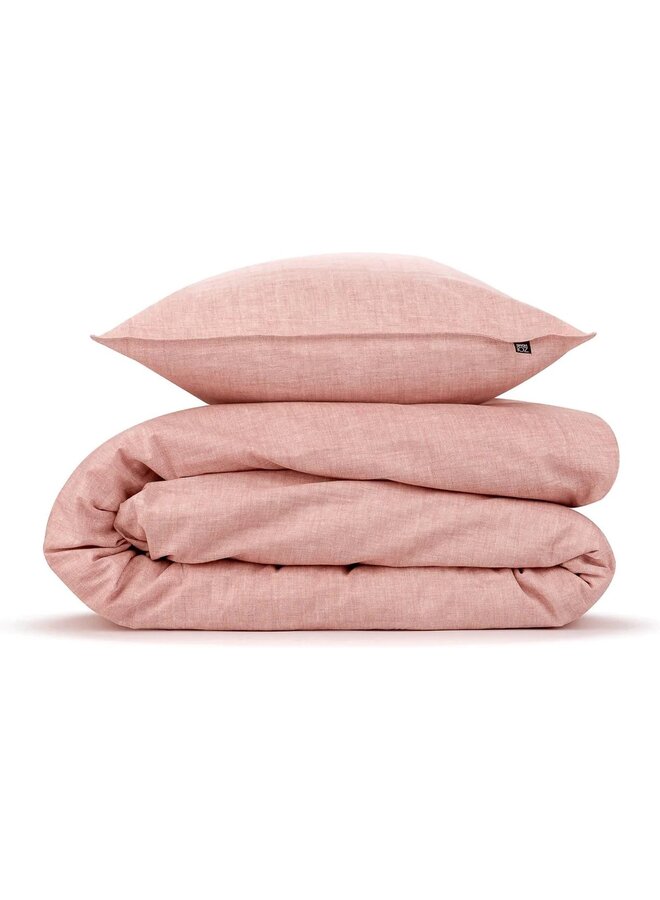 ZO! Home Dekbedovertrek Lino Shell Rood - Katoen