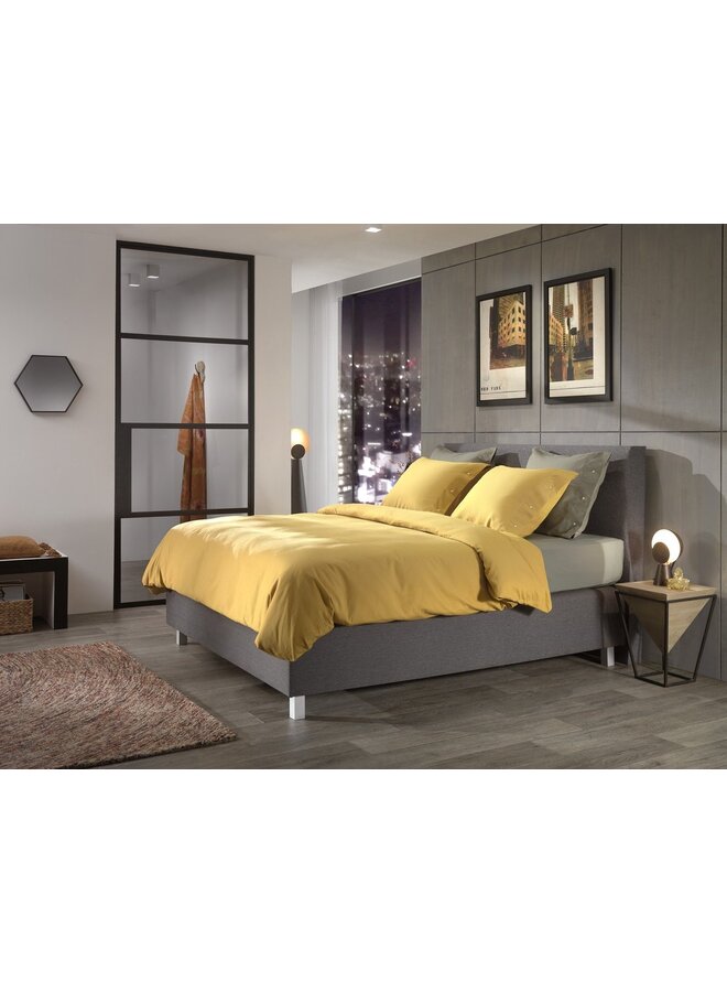 Yellow Dekbedovertrek Cialda Oker - Katoen