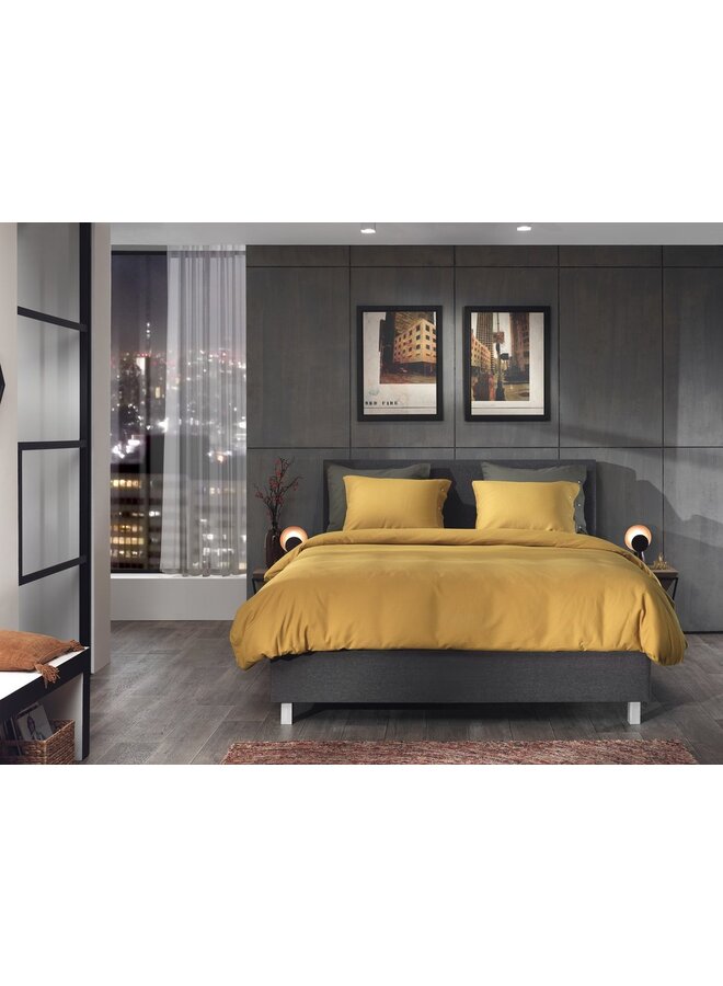 Yellow Dekbedovertrek Cialda Oker - Katoen