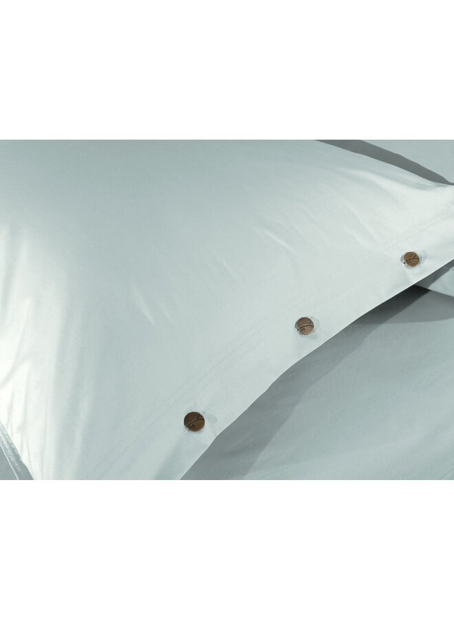 Yellow Dekbedovertrek Cialda Licht Blauw - Percale Katoen