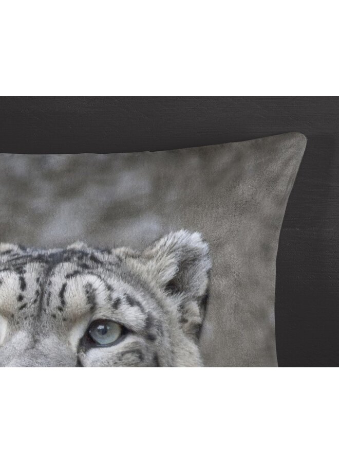 Good Morning Dekbedovertrek Chief Grijs - Flanel