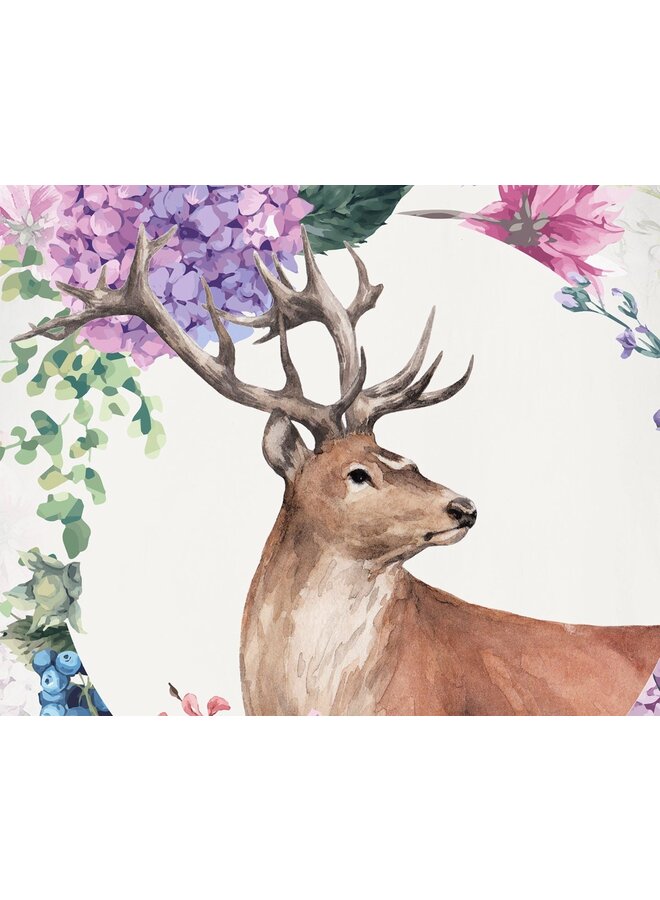 Good Morning Dekbedovertrek Vedet Grijs - Flanel