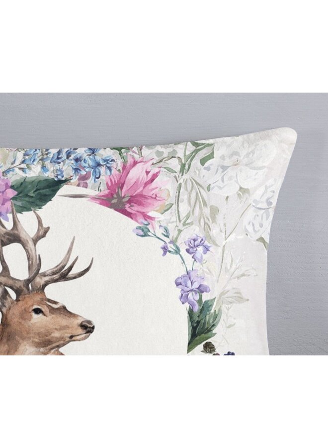 Good Morning Dekbedovertrek Vedet Grijs - Flanel