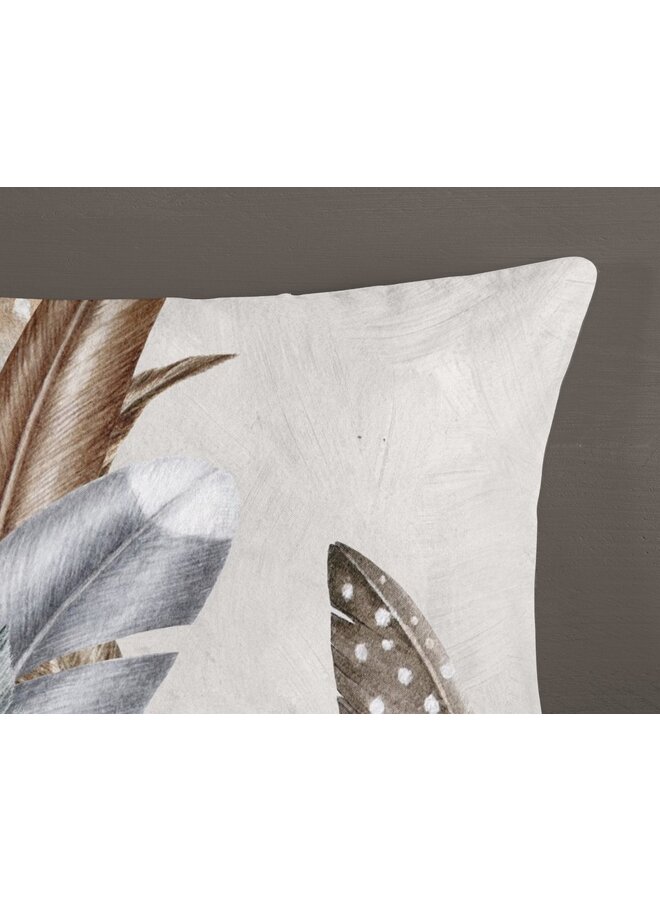 Good Morning Dekbedovertrek Eina Zand - Flanel