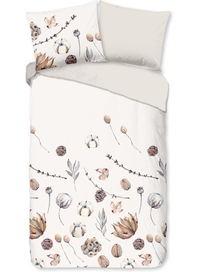 Good Morning Dekbedovertrek Mirre Zand - Flanel