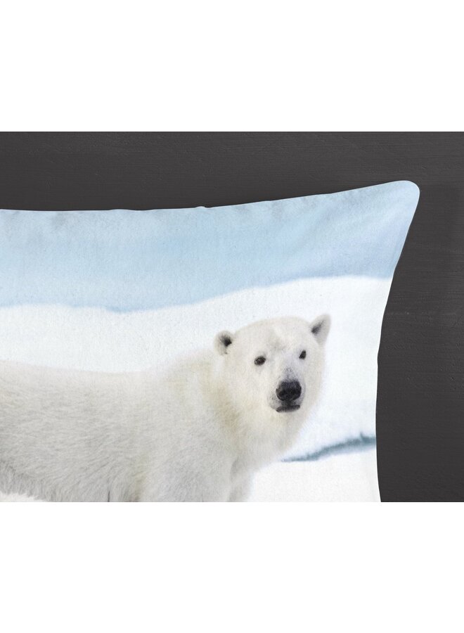 Good Morning Dekbedovertrek Care Blauw - Flanel