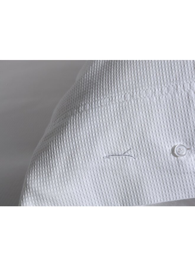 Yellow Dekbedovertrek Cialda Wit - Percale Katoen