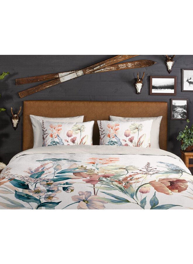 Good Morning Dekbedovertrek Aime Multi - Flanel