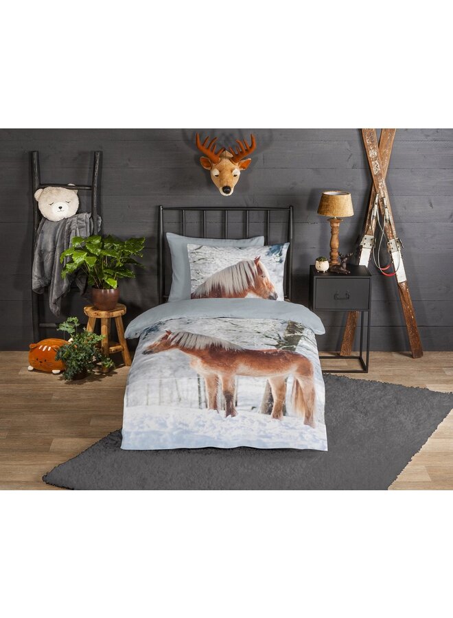 Good Morning Dekbedovertrek Kids Scarlet Multi - Flanel