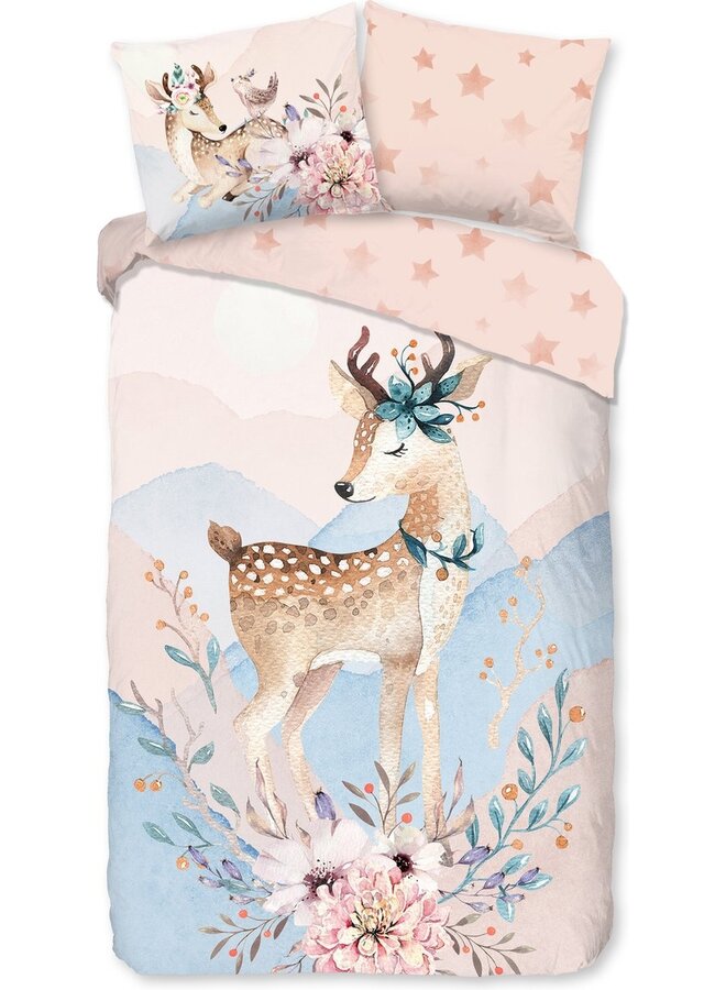 Good Morning Dekbedovertrek Kids Josy Multi - Flanel