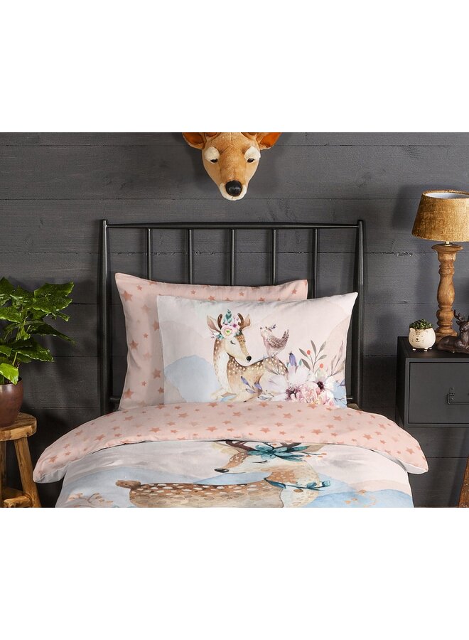 Good Morning Dekbedovertrek Kids Josy Multi - Flanel