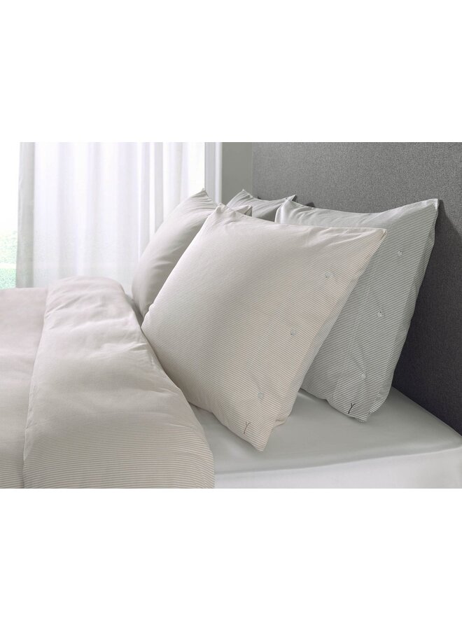 Yellow Dekbedovertrek Oxford Naturel - Percale Katoen