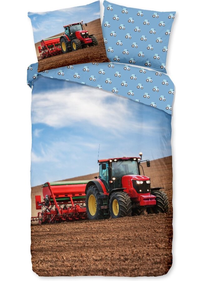 Dekbedovertrek Kids Tractor Multi - Flanel PLX