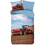 Good Morning Dekbedovertrek Kids Tractor Multi - Flanel