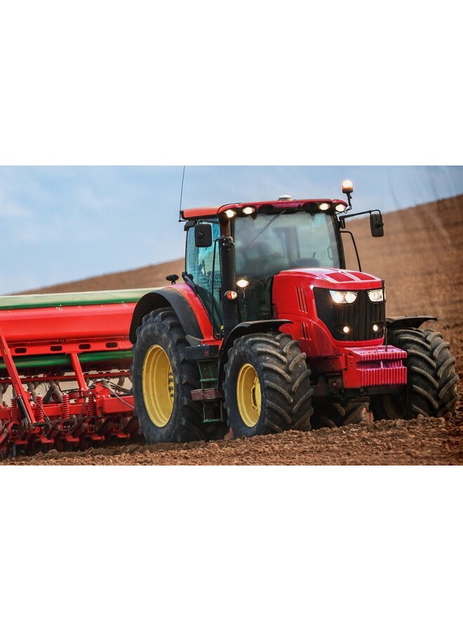 Good Morning Dekbedovertrek Kids Tractor Multi - Flanel