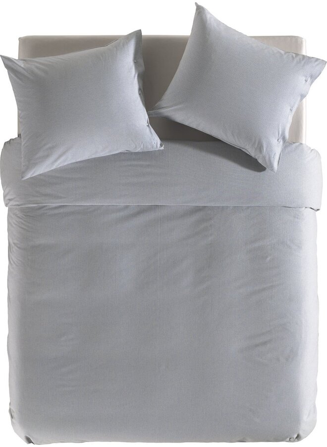 Yellow Dekbedovertrek Oxford Blauw - Percale Katoen