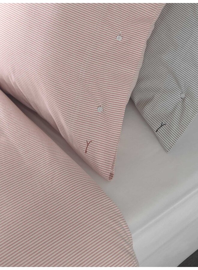 Yellow Dekbedovertrek Oxford Rood - Katoen