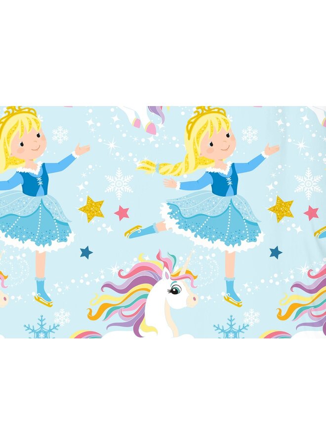 Good Morning Dekbedovertrek Kids Iceprincess Multi - Flanel