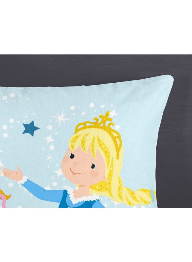 Good Morning Dekbedovertrek Kids Iceprincess Multi - Flanel