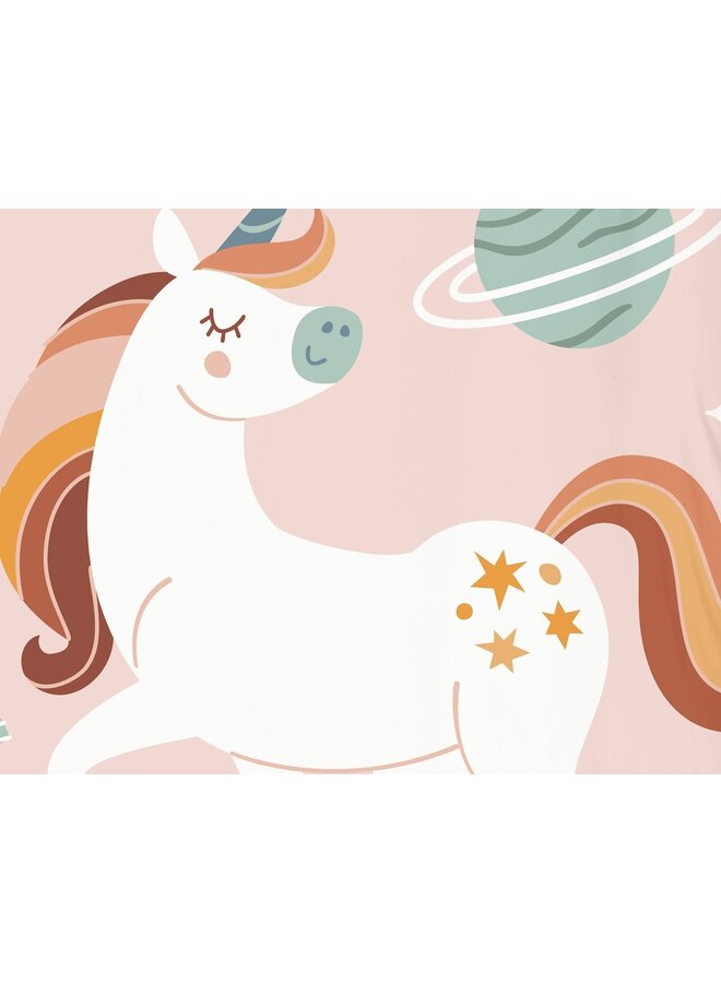 Good Morning Dekbedovertrek Kids Unidance Roze - Flanel