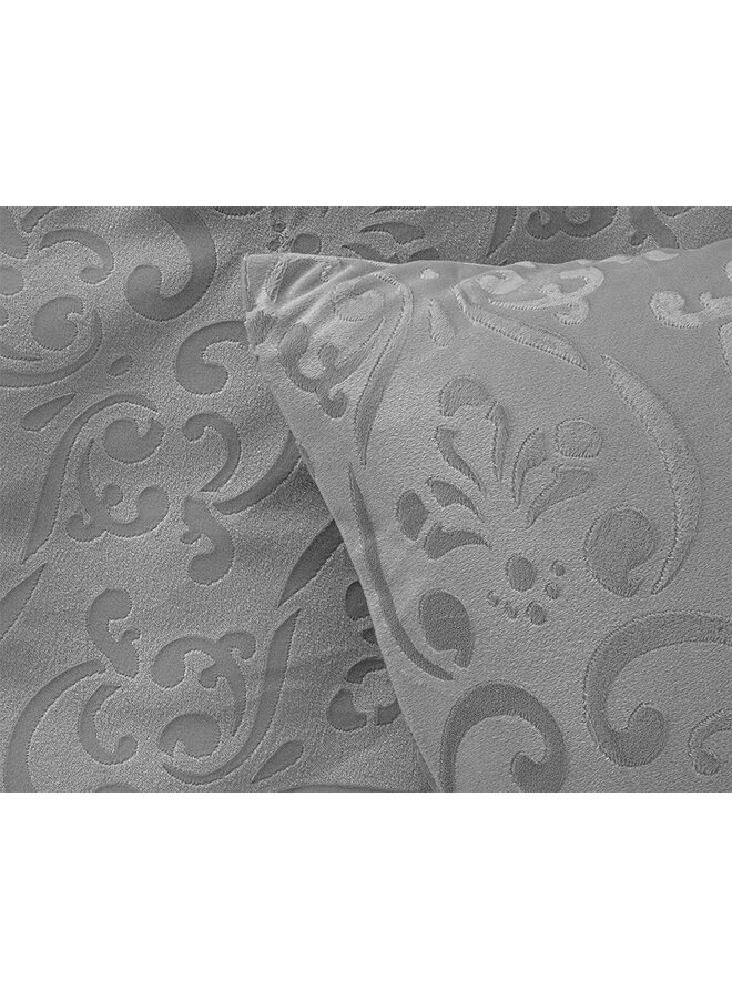 Sleeptime Dekbedovertrek Sultan Grijs - Velvet