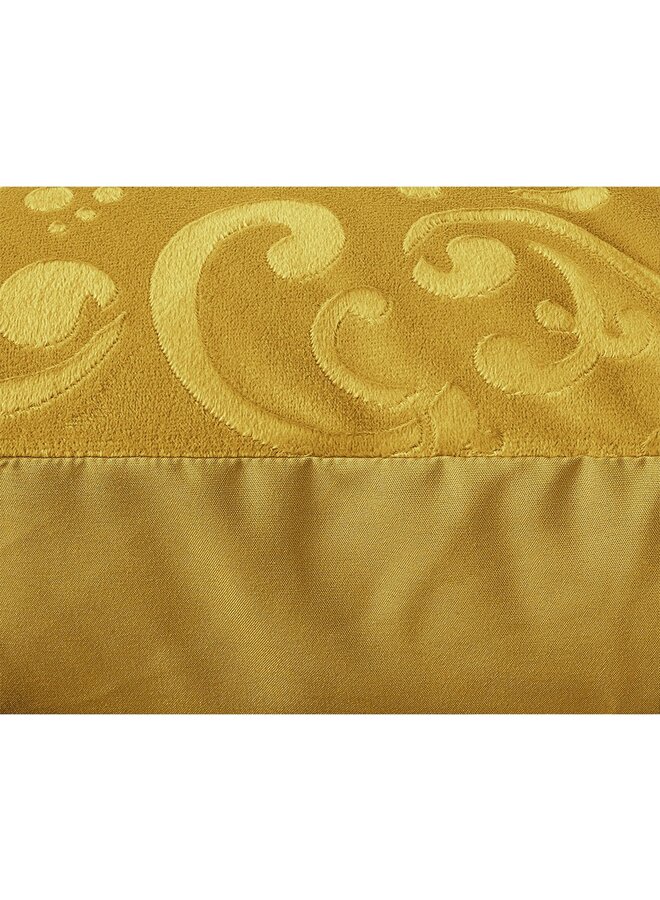 Sleeptime Velvet Dekbedovertrek Embossed Goud