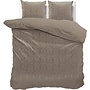 Sleeptime Dekbedovertrek Sultan Taupe - Velvet