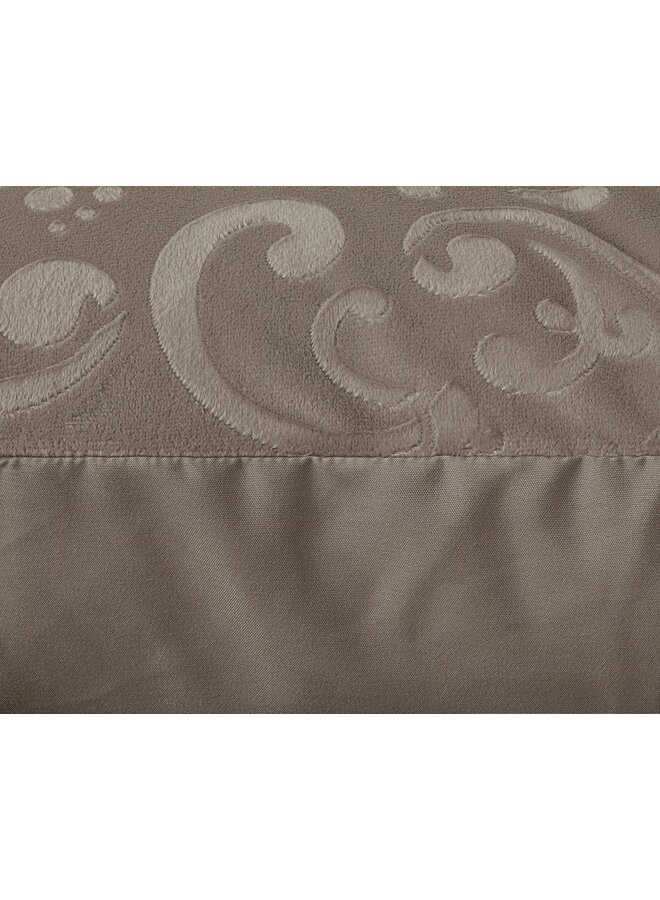 Sleeptime Dekbedovertrek Sultan Taupe - Velvet