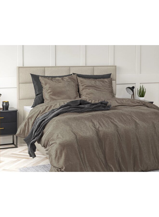 Sleeptime Dekbedovertrek Sultan Taupe - Velvet