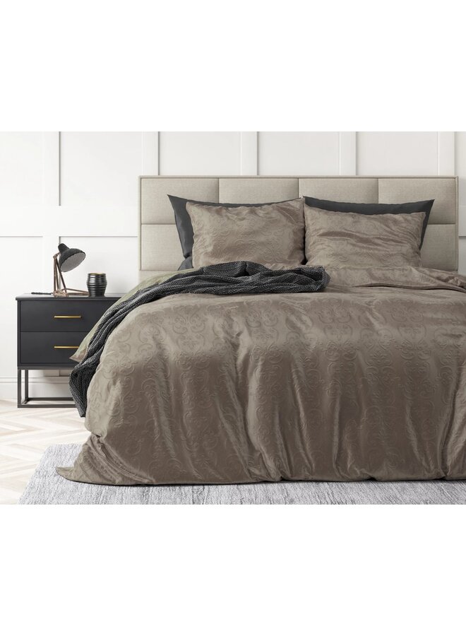 Sleeptime Dekbedovertrek Sultan Taupe - Velvet