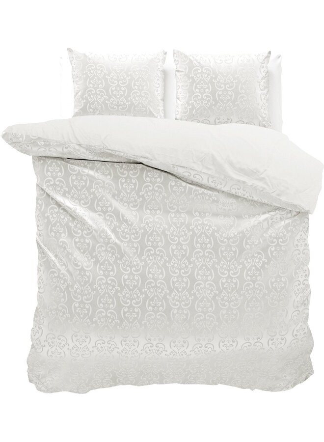 Sleeptime Dekbedovertrek Sultan Wit - Velvet
