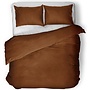 Primaviera Deluxe Egyptisch Katoen Dekbedovertrek Uni Bruin