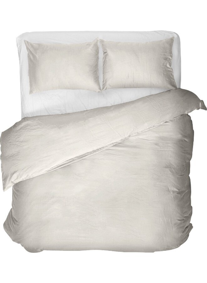 Dekbedovertrek Uni Creme - Egyptisch Katoen