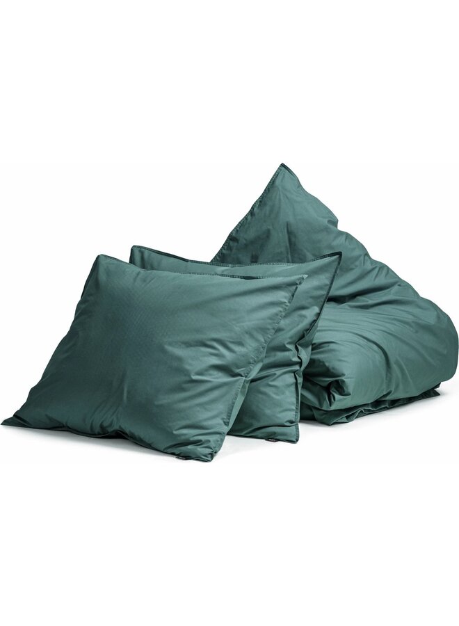 Primaviera Deluxe Dekbedovertrek Uni Groen - Egyptisch Katoen