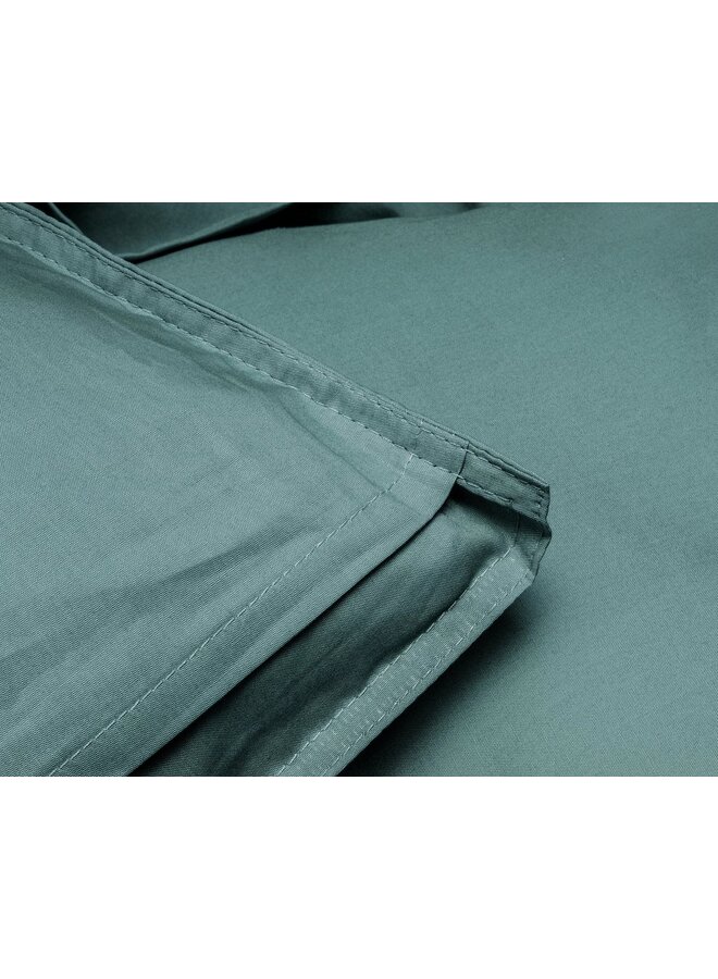 Primaviera Deluxe Dekbedovertrek Uni Groen - Egyptisch Katoen