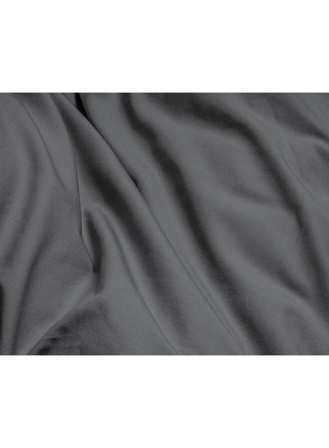 Primaviera Deluxe Dekbedovertrek Uni Antraciet - Egyptisch Katoen