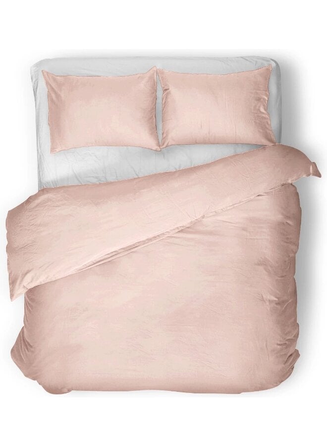 Dekbedovertrek Uni Roze - Egyptisch Katoen PL3