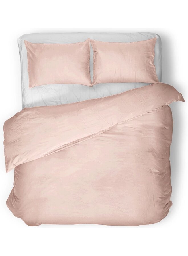 Primaviera Deluxe Dekbedovertrek Uni Roze - Egyptisch Katoen