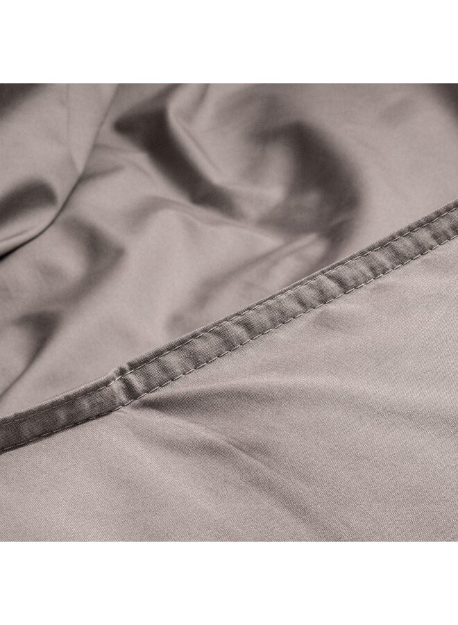 Primaviera Deluxe Dekbedovertrek Uni Taupe - Egyptisch Katoen