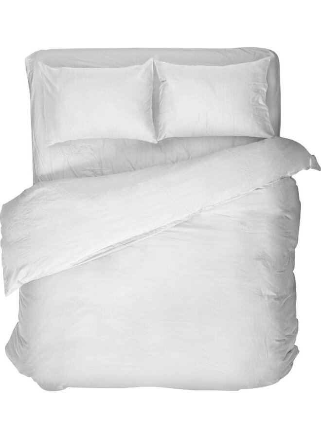 Dekbedovertrek Uni Wit - Egyptisch Katoen PL1