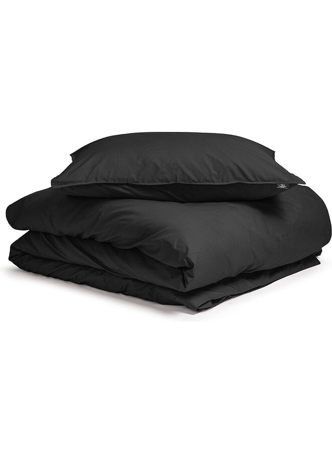 Primaviera Deluxe Dekbedovertrek Uni Zwart - Egyptisch Katoen