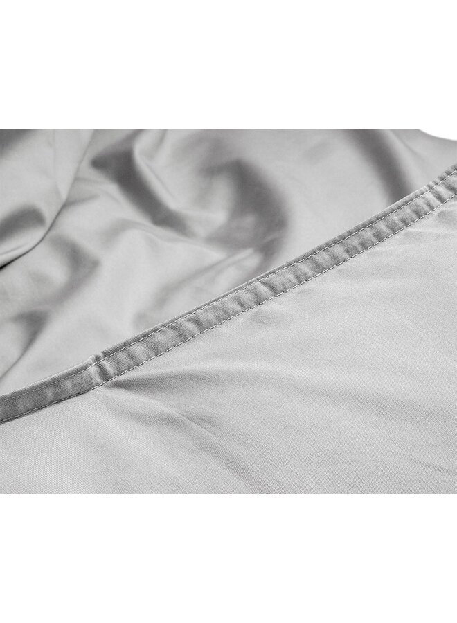 Primaviera Deluxe Dekbedovertrek Uni Grijs - Egyptisch Katoen