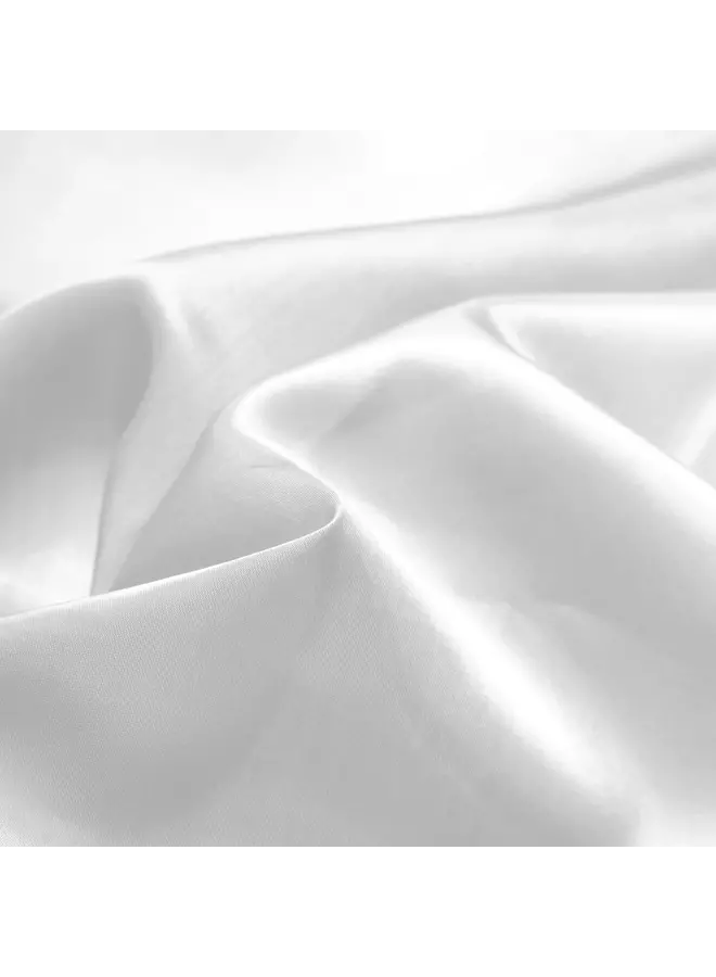 Sleeptime Dekbedovertrek Beauty Skin Care Uni Wit - Satijn