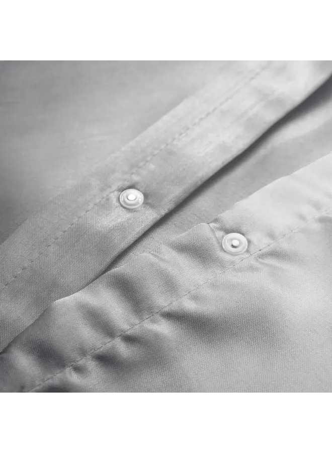 Sleeptime Dekbedovertrek Beauty Skin Care Uni Grijs - Satijn