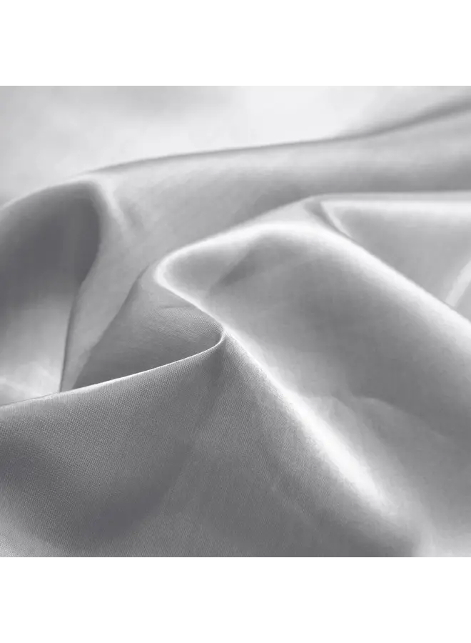Sleeptime Dekbedovertrek Beauty Skin Care Uni Grijs - Satijn