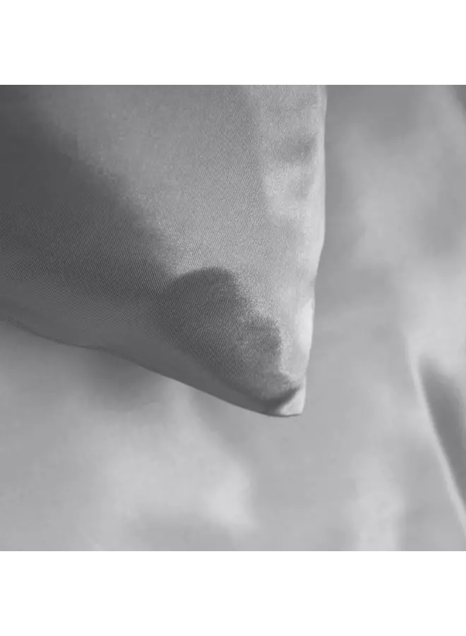 Sleeptime Dekbedovertrek Beauty Skin Care Uni Grijs - Satijn